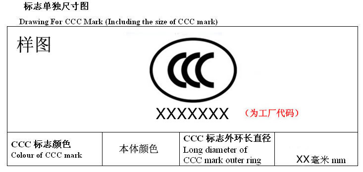 钢化玻璃3C认证标志